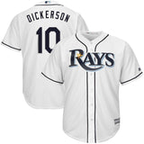 Corey Dickerson Tampa Bay Rays Baseball Player Jersey