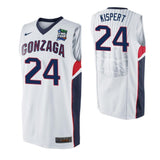 Corey Kispert Gonzaga Bulldogs 2019 Final Four Basketball Jersey - White