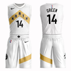 Toronto Raptors #14 Danny Green City 2019 Jersey and Pant Set