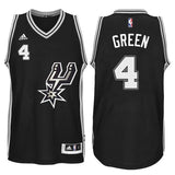Danny Green San Antonio Spurs #4 Black Signature Spur New Swingman Road Jersey