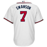Dansby Swanson Atlanta Braves Baseball Player Jersey