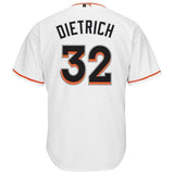 Derek Dietrich Miami Marlins Baseball Player Jersey