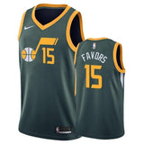 Utah Jazz #15 Derrick Favors 2018/19 Earned Edition Swingman Jersey