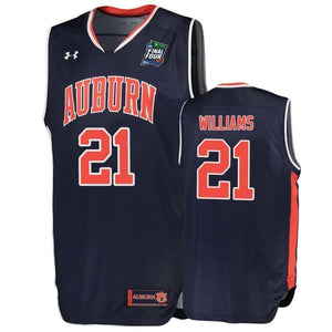 Devontae Williams Auburn Tigers 2019 Final Four Basketball Jersey - Navy