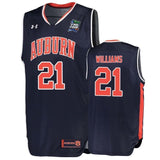 Devontae Williams Auburn Tigers 2019 Final Four Basketball Jersey - Navy