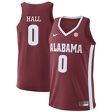 Donta Hall Alabama Crimson Tide Basketball Jersey - Cardinal
