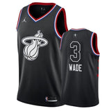 Miami Heat #3 Dwyane Wade 2019 ALL STAR Swingman Jersey