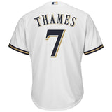 Eric Thames Milwaukee Brewers Baseball Player Jersey