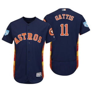 Evan Gattis Houston Astros 2019 Spring Training Baseball Player Jersey
