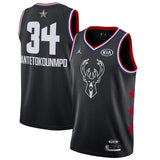 Milwaukee Bucks #34 Giannis Antetokounmpo 2019 ALL STAR Swingman Jersey
