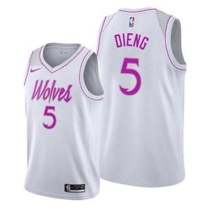 Minnesota Timberwolves #5 Gorgui Dieng 2018/19 Earned Edition Swingman Jersey