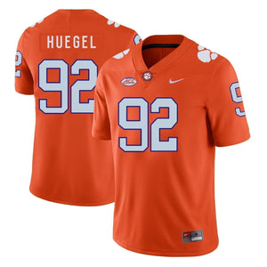 Greg Huegel Clemson Tigers Football Jersey Orange