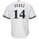 Hernan Perez Milwaukee Brewers Baseball Player Jersey