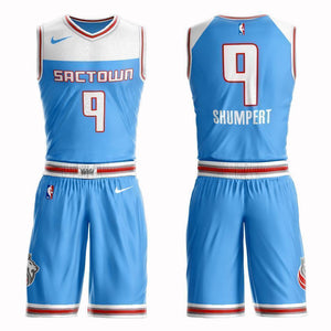 Sacramento Kings #9 Iman Shumpert City 2019 Jersey and Pant Set