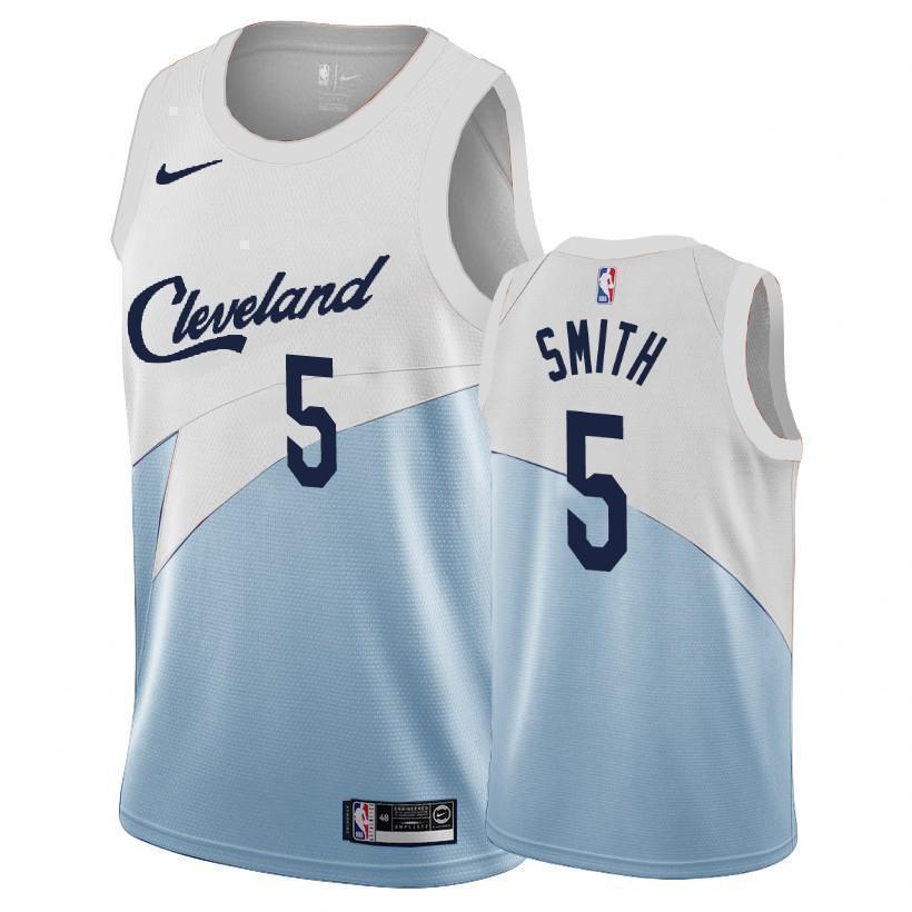 Cleveland Cavaliers #5 J.R. Smith 2018/19 Earned Edition Swingman Jersey