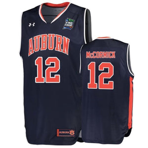 J'Von McCormick Auburn Tigers 2019 Final Four Basketball Jersey - Navy