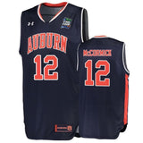 J'Von McCormick Auburn Tigers 2019 Final Four Basketball Jersey - Navy