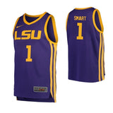 Ja'vonte Smart LSU Tigers Basketball Jersey - Purple