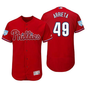 Jake Arrieta Philadelphia Phillies 2019 Spring Training Baseball Player Jersey