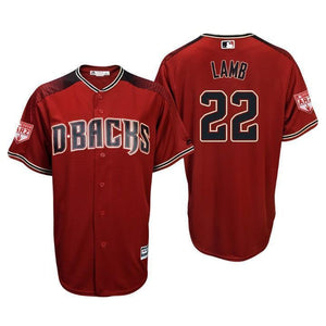 Jake Lamb Arizona Diamondbacks 2019 Spring Training Baseball Player Jersey
