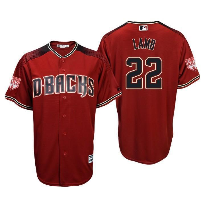 Jake Lamb Arizona Diamondbacks 2019 Spring Training Baseball Player Jersey