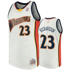 Golden State Warriors #23 Jason Richardson 2009-10 Hardwood Classics Jersey