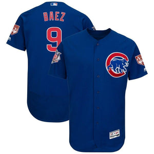 Javier Baez Chicago Cubs 2019 Spring Training Baseball Player Jersey