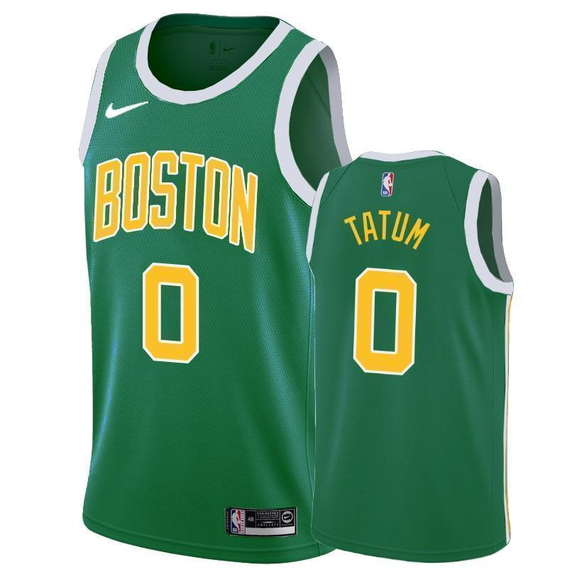 Boston Celtics #0 Jayson Tatum 2018/19 Earned Edition Swingman Jersey