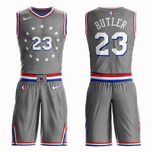Philadelphia 76ers #23 Jimmy Butler City 2019 Jersey and Pant Set