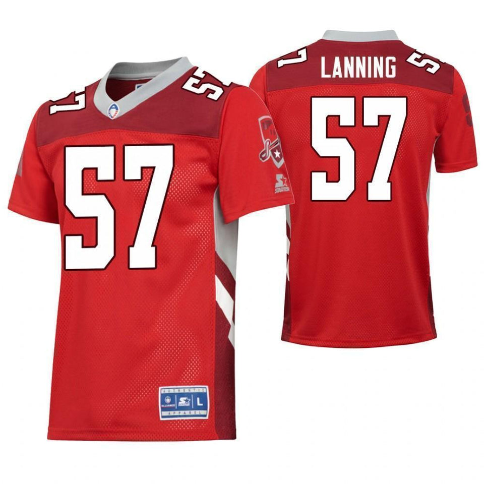 Joel Lanning San Antonio Commanders Game Jersey