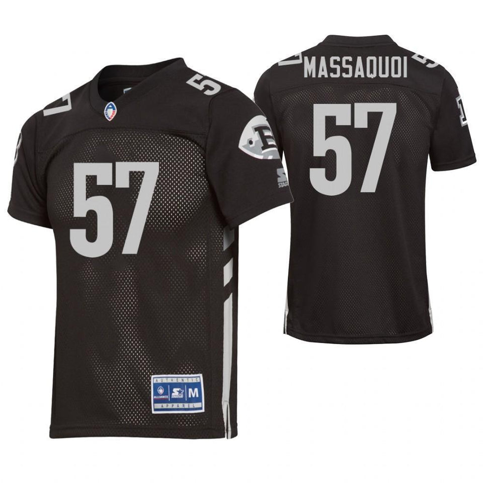 Jonathan Massaquoi Birmingham Iron Game Jersey