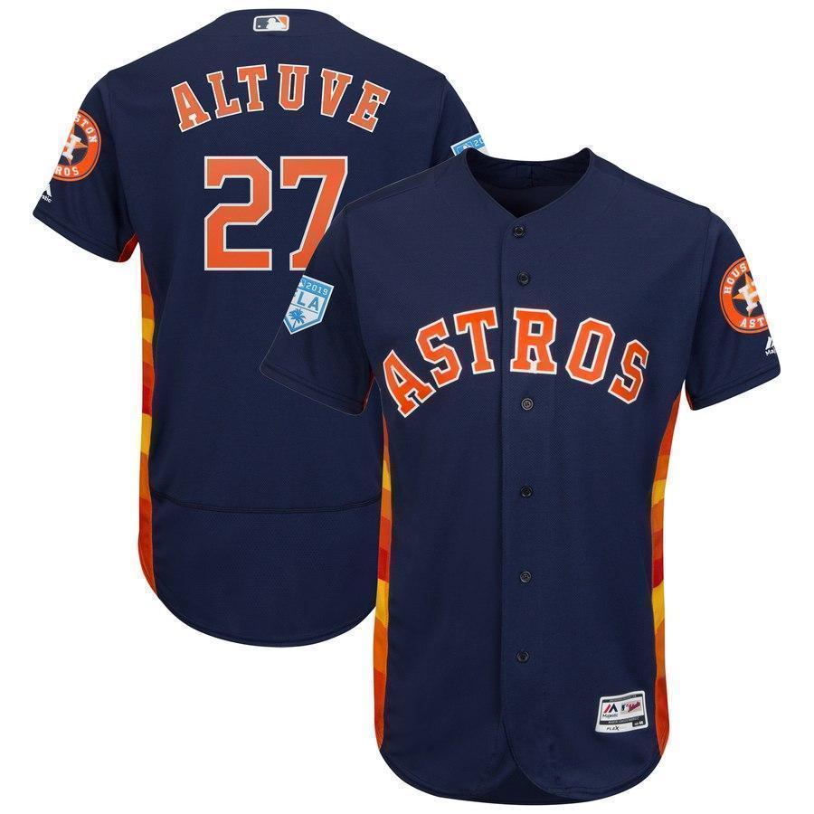 Jose Altuve Houston Astros 2019 Spring Training Baseball Player Jersey