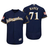 Josh Hader Milwaukee Brewers 2019 Spring Training Baseball Player Jersey
