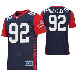 Julius Warmsley Memphis Express Game Jersey