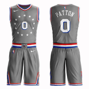 Philadelphia 76ers #0 Justin Patton City 2019 Jersey and Pant Set