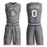 Philadelphia 76ers #0 Justin Patton City 2019 Jersey and Pant Set