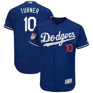 Justin Turner Los Angeles Dodgers 2019 Spring Training Baseball Player Jersey