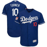 Justin Turner Los Angeles Dodgers 2019 Spring Training Baseball Player Jersey