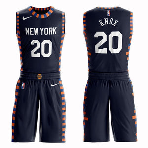 New York Knicks #20 Kevin Knox City 2019 Jersey and Pant Set