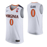 Kihei Clark Virginia Cavaliers Basketball Jersey - White