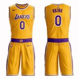 Los Angeles Lakers #0 Kyle Kuzma Icon Jersey and Pant Set