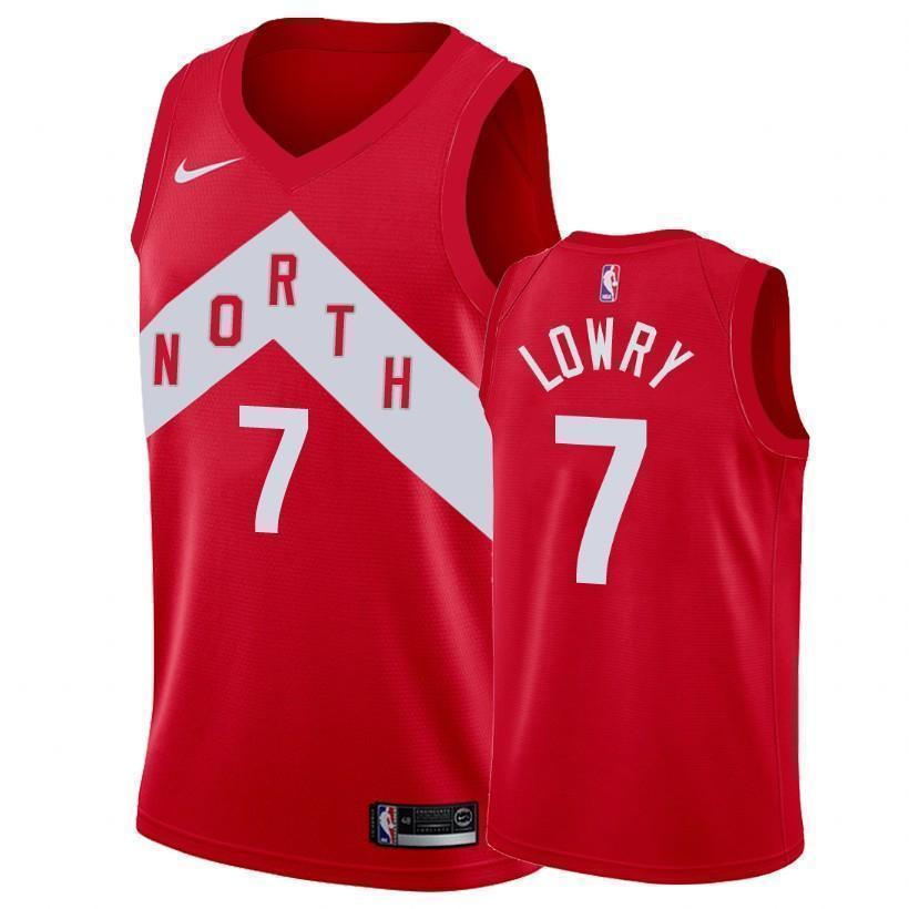 Toronto Raptors #7 Kyle Lowry 2018/19 Earned Edition Swingman Jersey