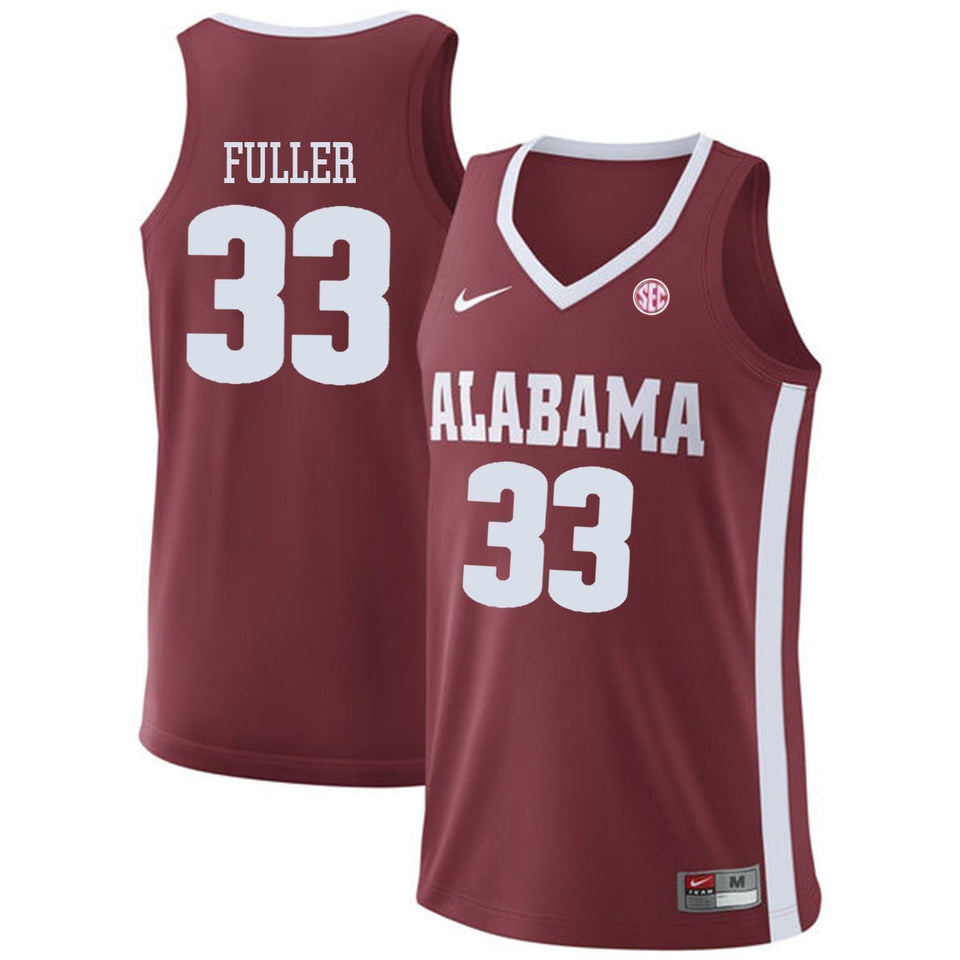Landon Fuller Alabama Crimson Tide Basketball Jersey - Cardinal