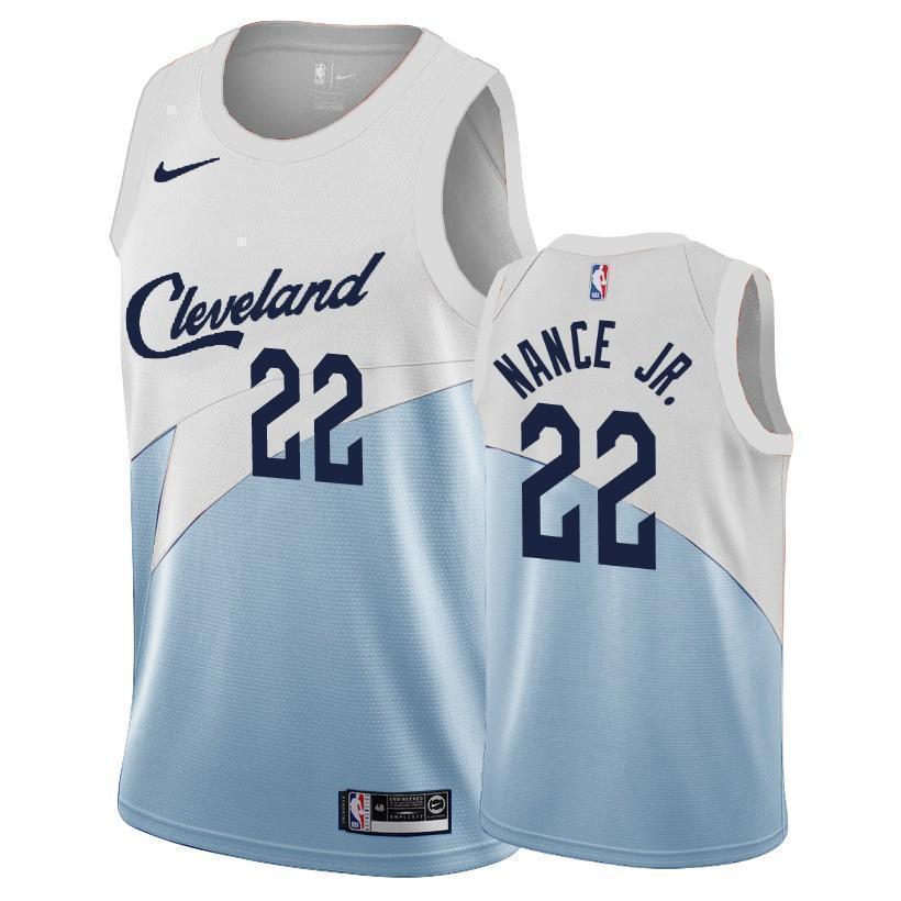 Cleveland Cavaliers #22 Larry Nance Jr. 2018/19 Earned Edition Swingman Jersey