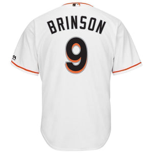 Lewis Brinson Miami Marlins Baseball Player Jersey