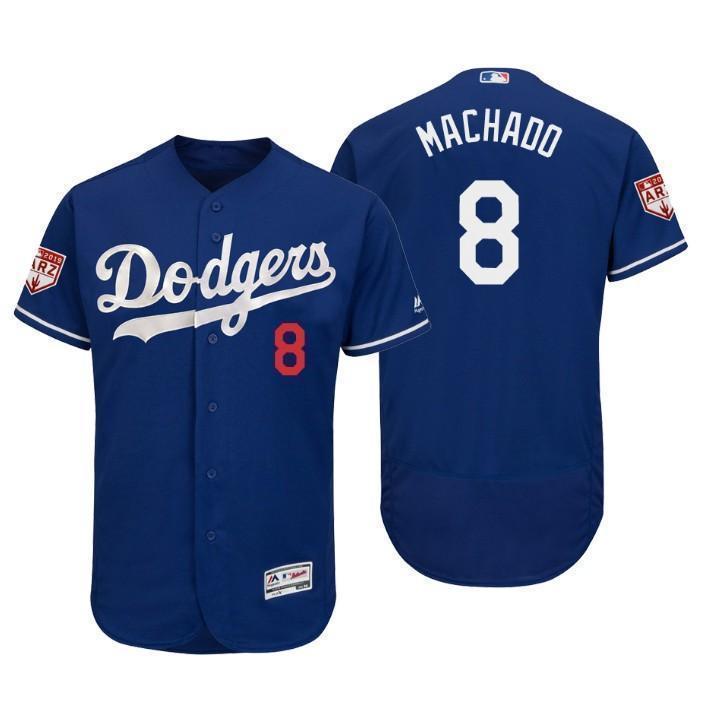 Manny Machado Los Angeles Dodgers 2019 Spring Training Baseball Player Jersey