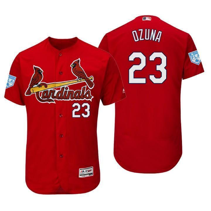 Marcell Ozuna St. Louis Cardinals 2019 Spring Training Baseball Player Jersey