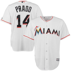 Martin Prado Miami Marlins Baseball Player Jersey
