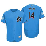 Martin Prado Marlins 2019 Spring Training Baseball Player Jersey