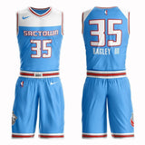 Sacramento Kings #35 Marvin Bagley III City 2019 Jersey and Pant Set